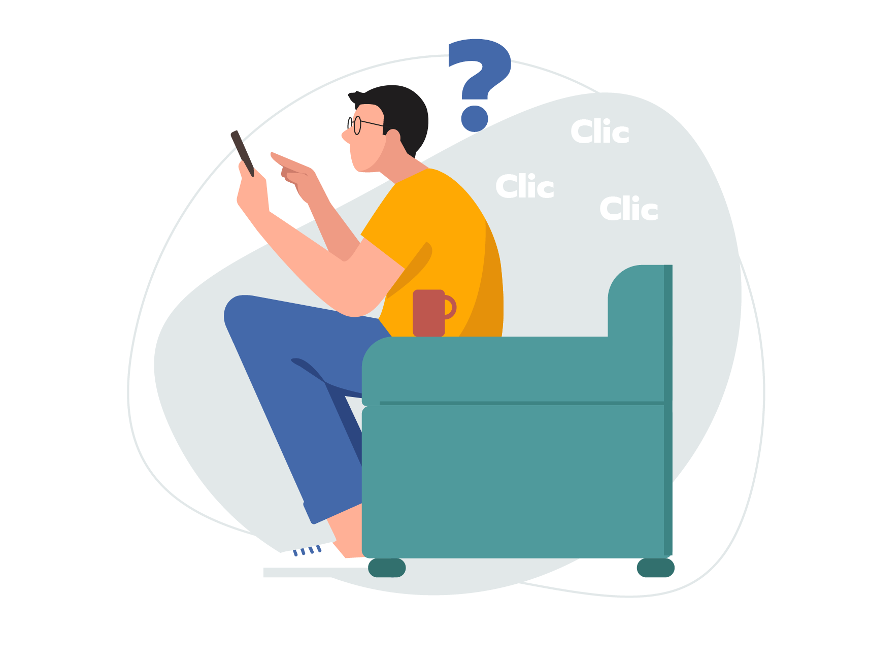 Le nombre de pages vues lors d'un parcours d'achat sur le web
